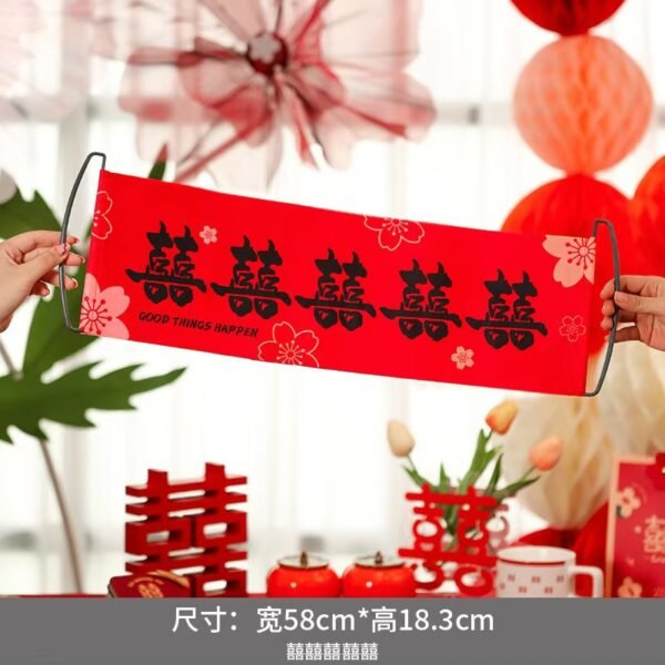 Hand-pulled flag - 图片 2