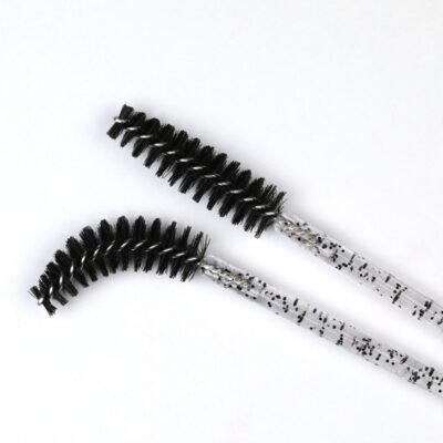 Plastic mascara brush