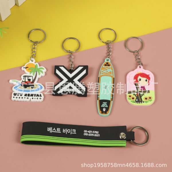 Plastic keyring