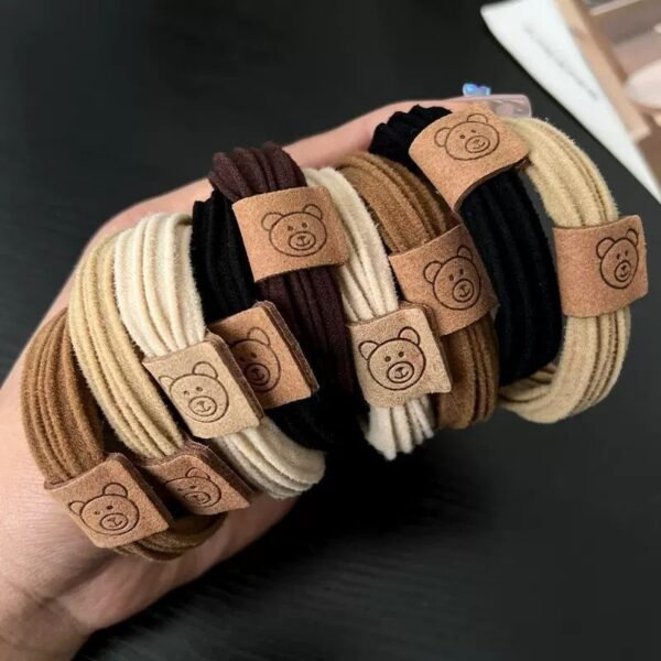 Synthetic hair tie