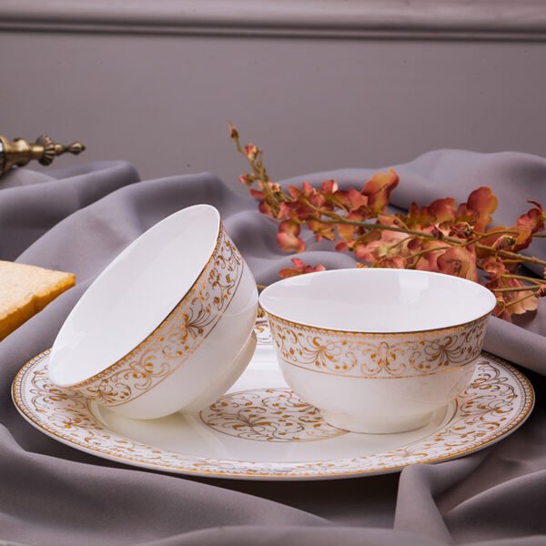 Nine-colored deer calling 16 heads family banquet porcelain - 图片 4