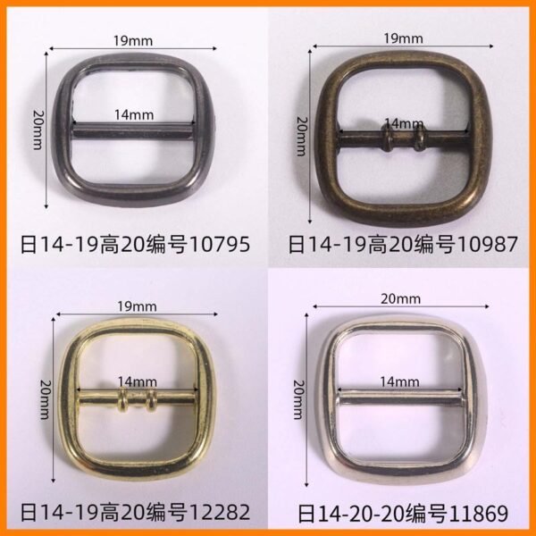 Base metal buckles