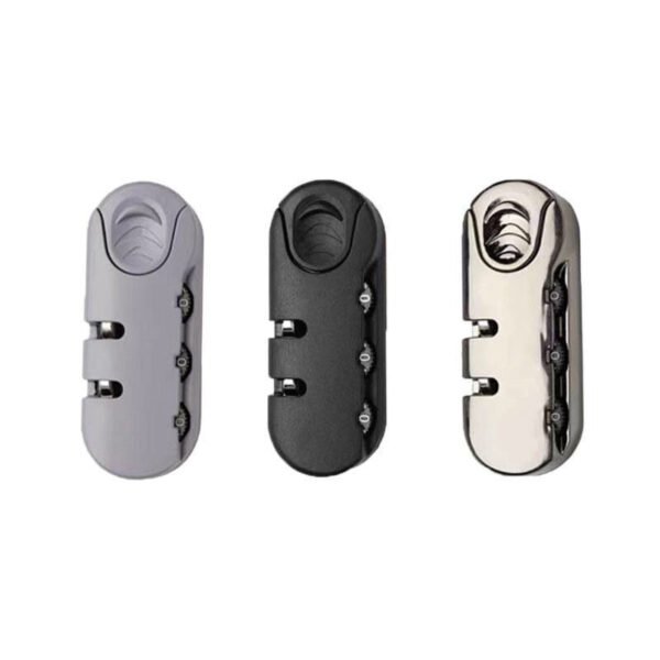 Plastic combination lock