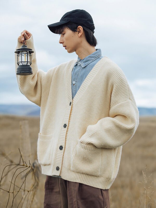 Men's cardigan - 图片 3